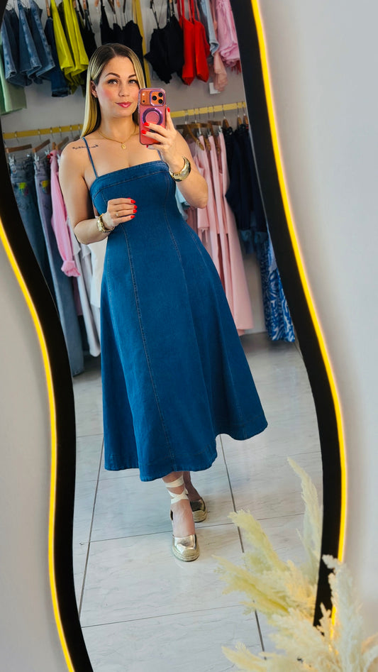 Solmarie Denim Dress