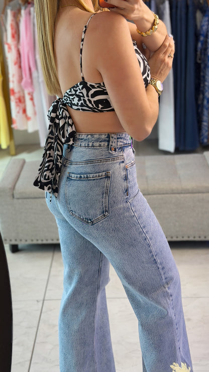 Waist Belt Vibrant Jeans