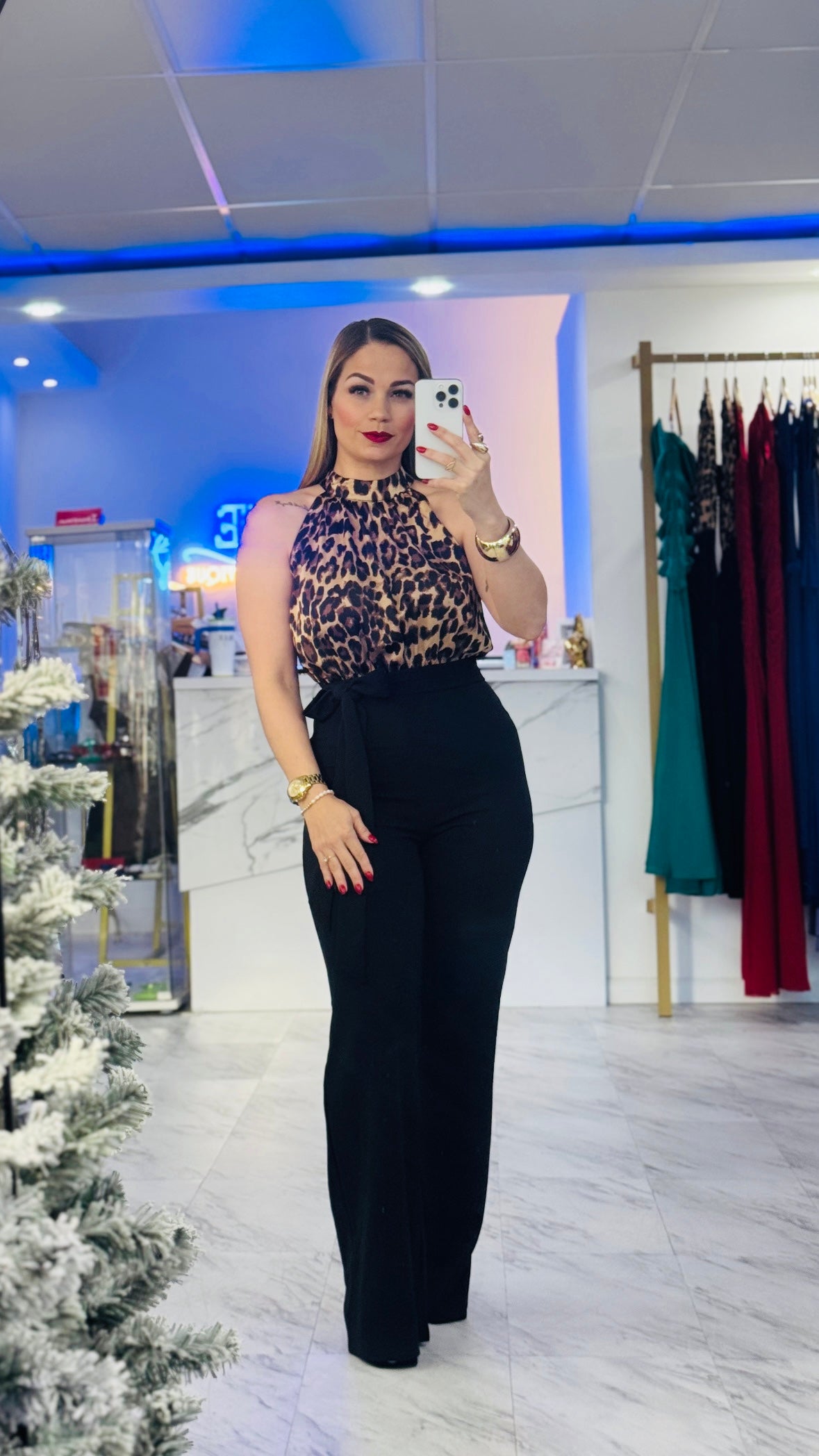 Leopard Jumpsuit