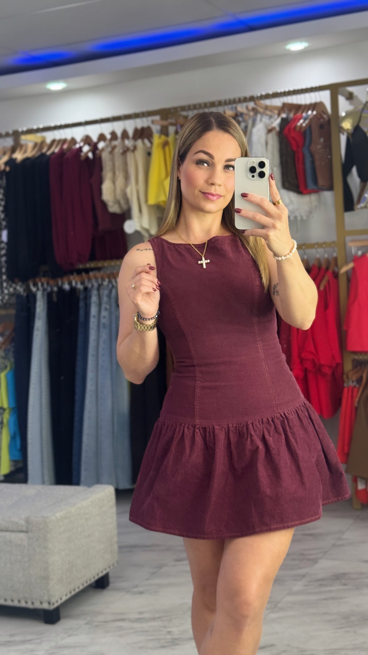 Marcela Wine Dress🍷