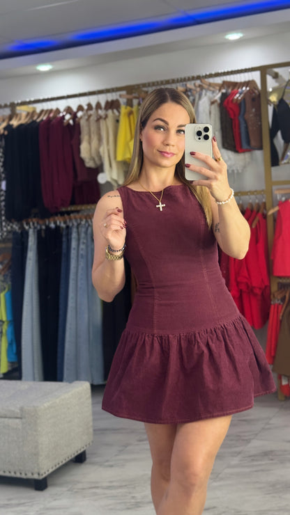 Marcela Wine Dress🍷