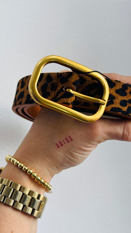 Leopard Belt