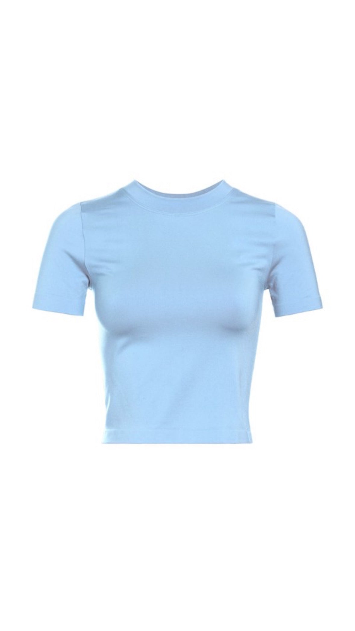 Baby Blue Basic Top