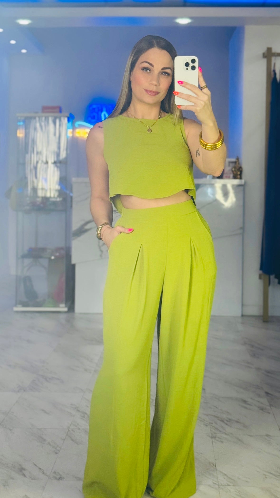 Ainara Green Set 🥑