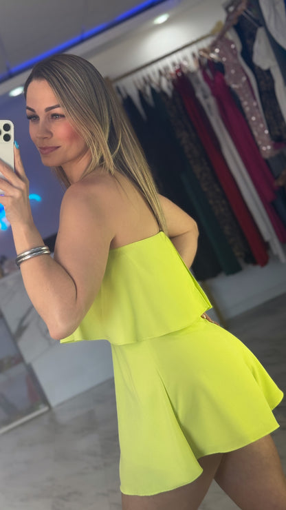 Rocío Lime Romper