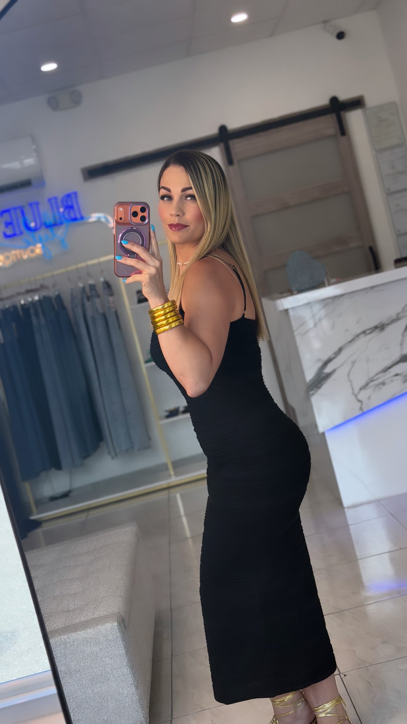 Black Glitter Dress🖤✨