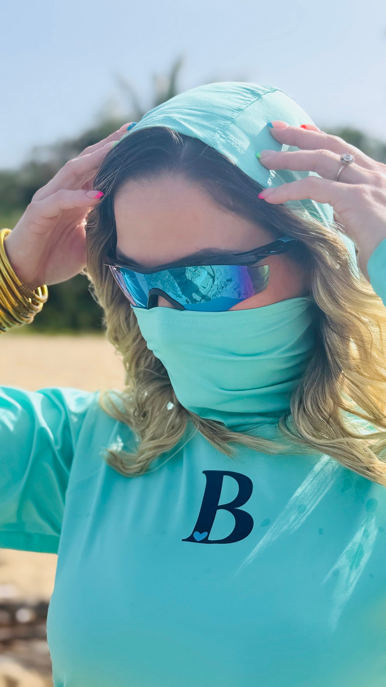 RashGuard Aqua Blue Brand 💙