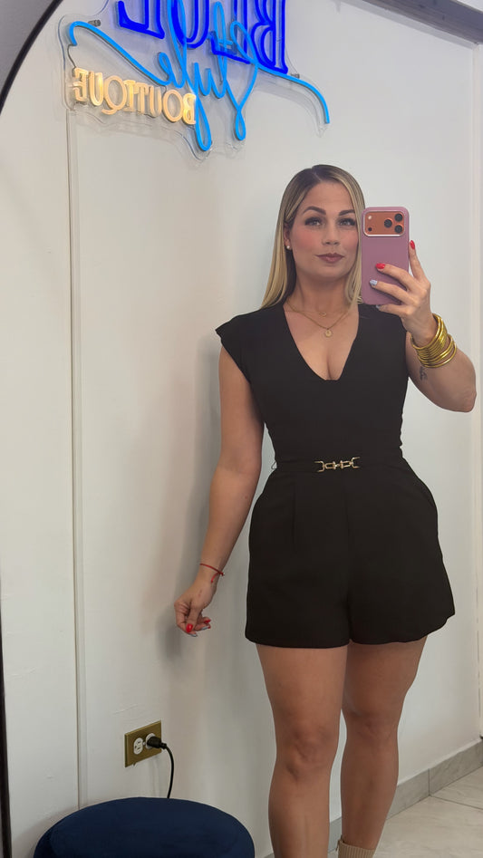 Black Romper 🖤✨