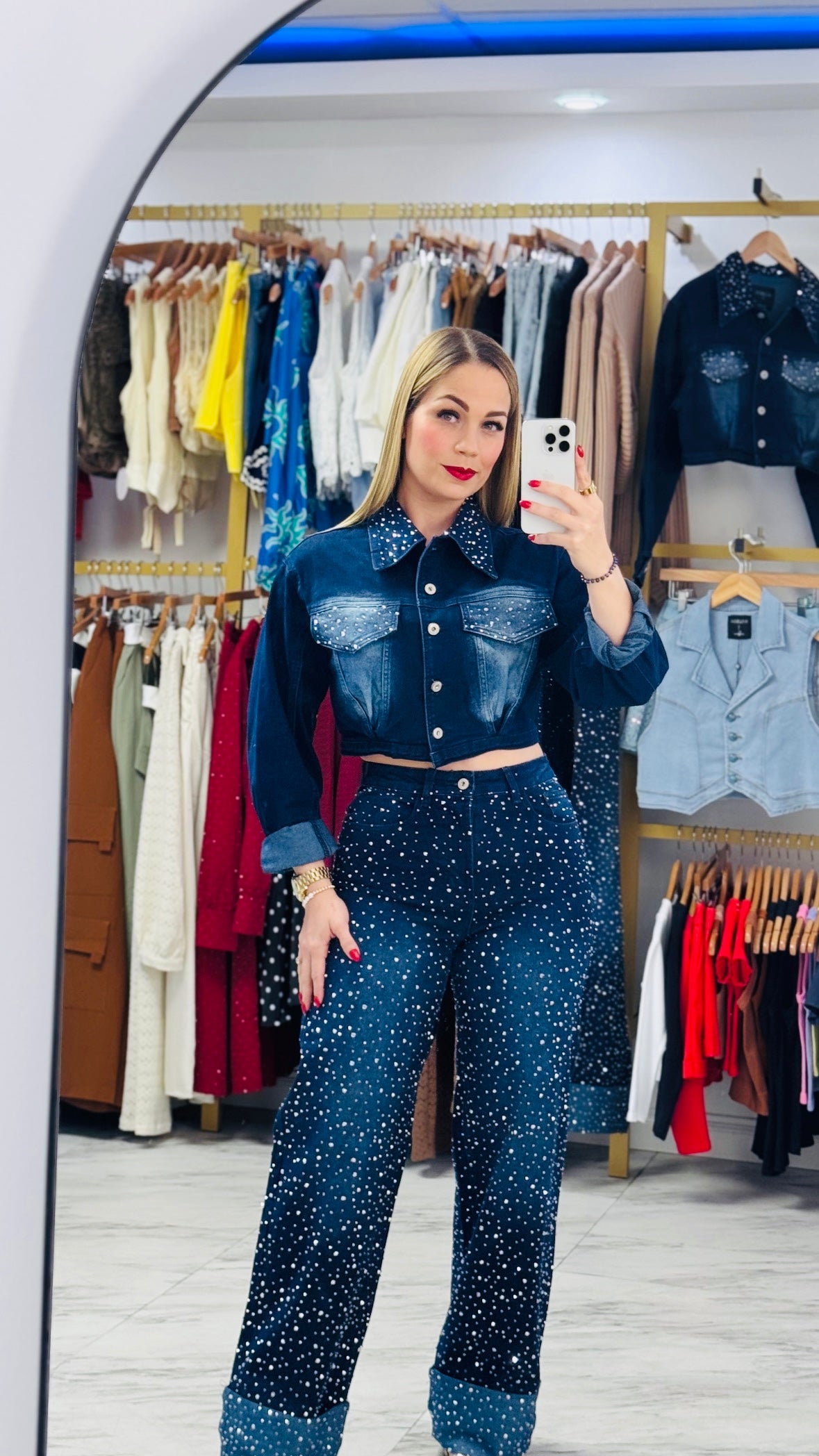 Rhinestone Jacket✨