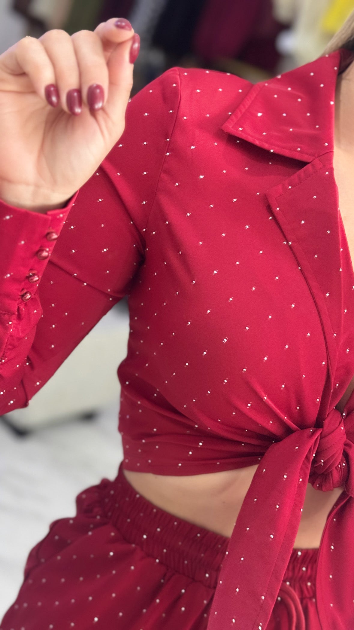 Burgundy Set✨