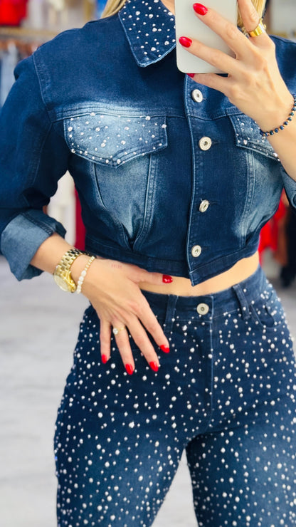 Rhinestone Jacket✨