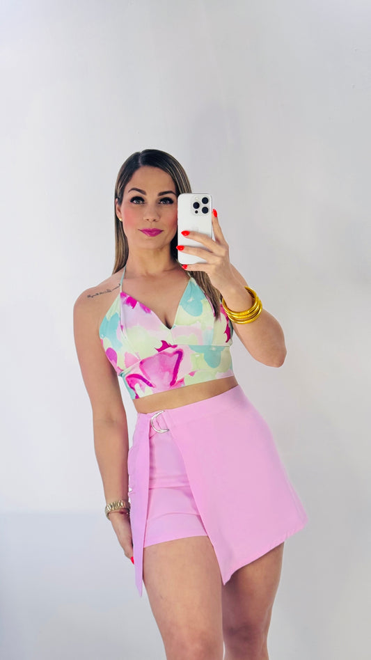 Amy Pink Skort