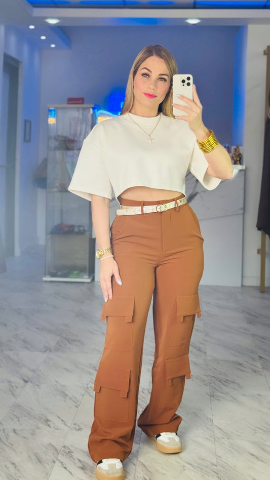 Cargo Pants BROWN🤎