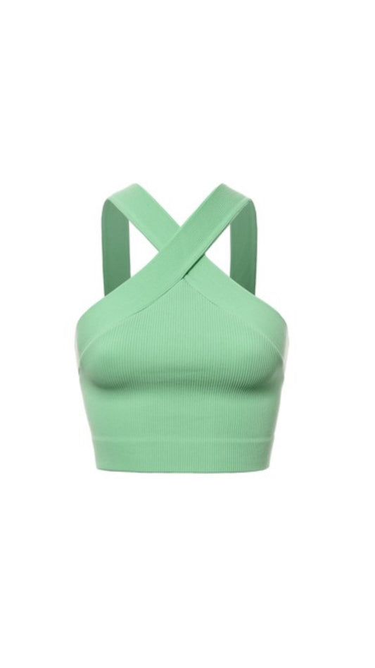 Mía Mint Basic Top