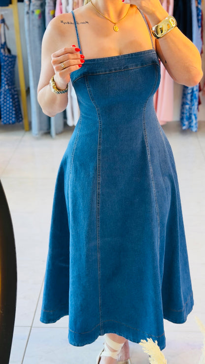 Solmarie Denim Dress