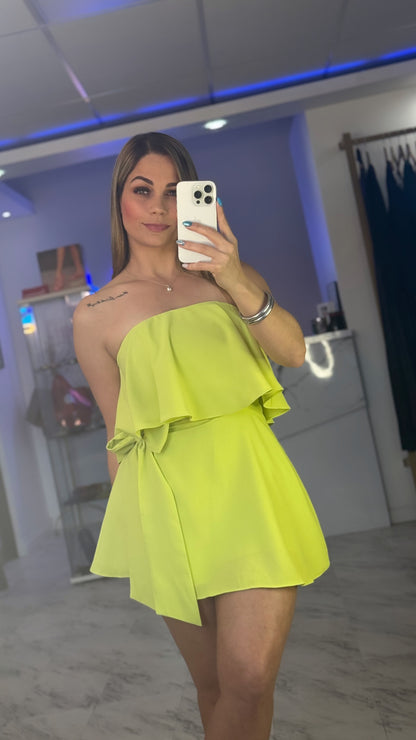 Rocío Lime Romper