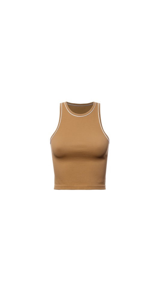 Lú Caramel Basic Top