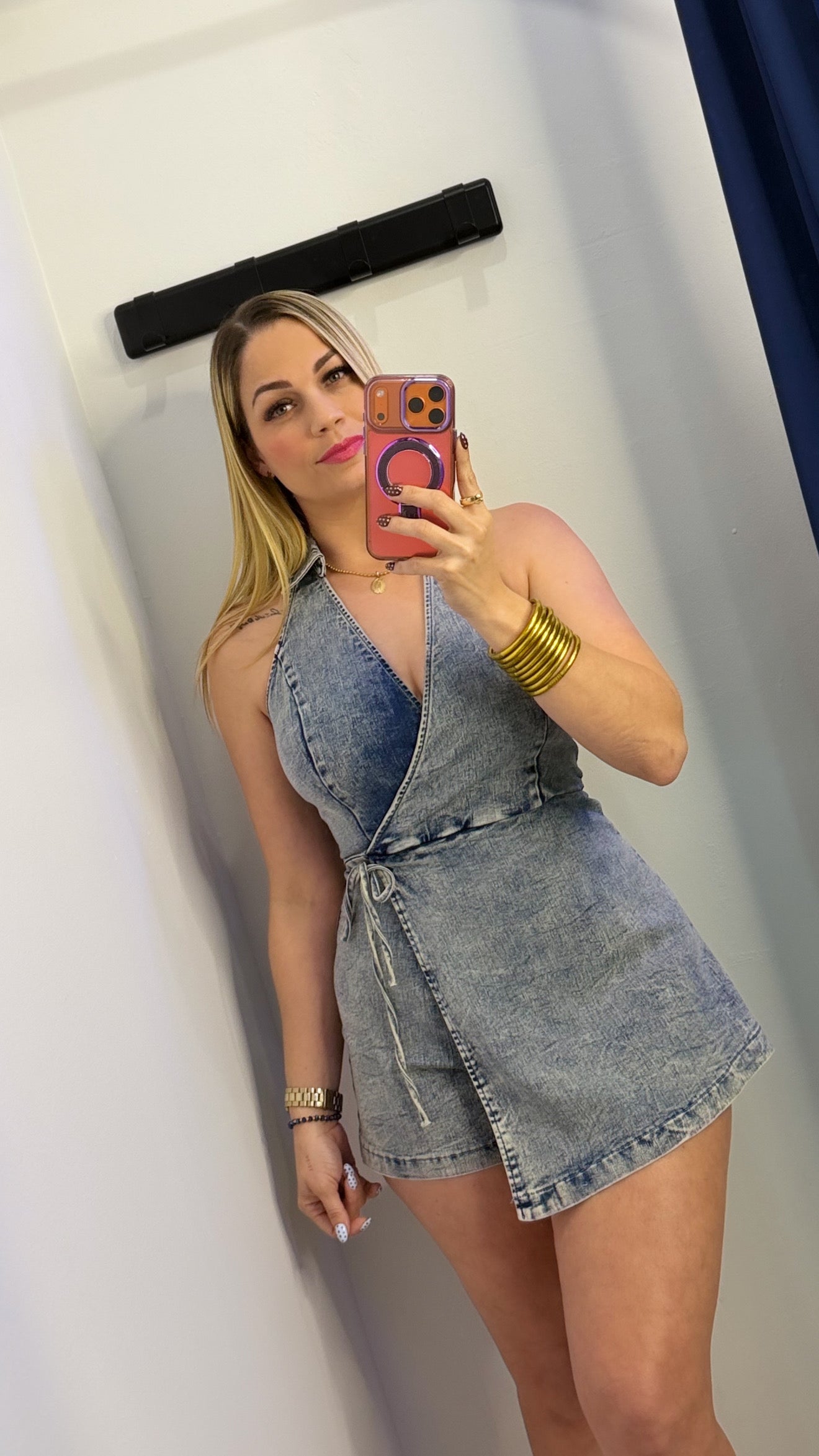 Acid Denim Romper 💙