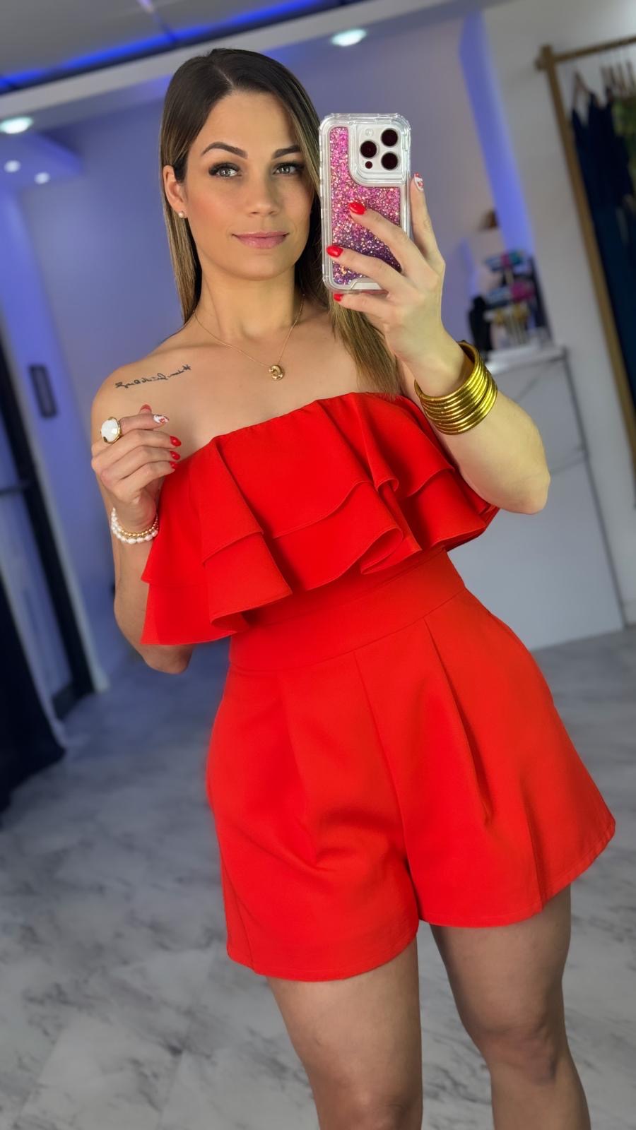 Red Romper